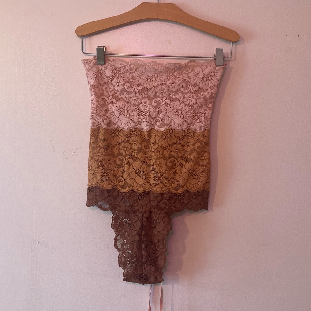 Brand New without tags HAH corset bodysuit